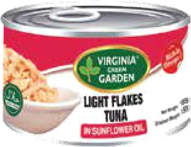 Light Flakes Tuna In Sunflower Oil